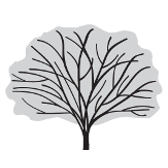 Tree silhouette 106